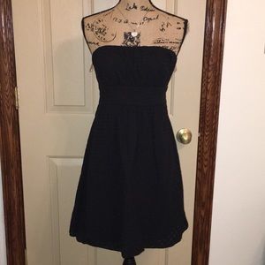 Black Strapless Dress